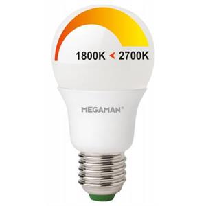A60 LED dim to warm 6 watt E27 2700-1800K 470Lumen